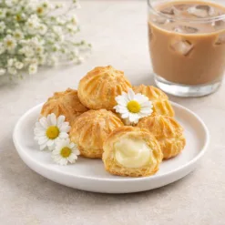 Bánh su kem tròn truyền thống nhân kem béo ngậy - Lala Cake