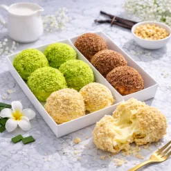 Bánh su kem custard tại Lala Cake