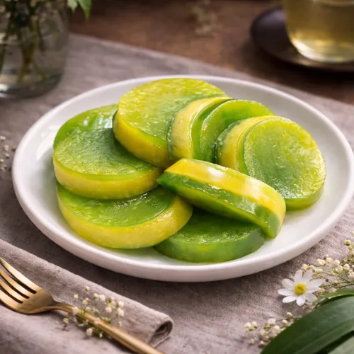 Bánh da lợn lá dứa truyền thống mềm dẻo thơm ngon - Lala Cake