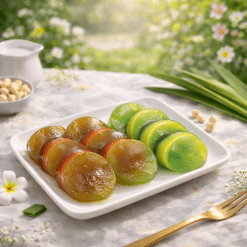 Bánh da lợn lá dứa truyền thống mềm dẻo thơm ngon - Lala Cake
