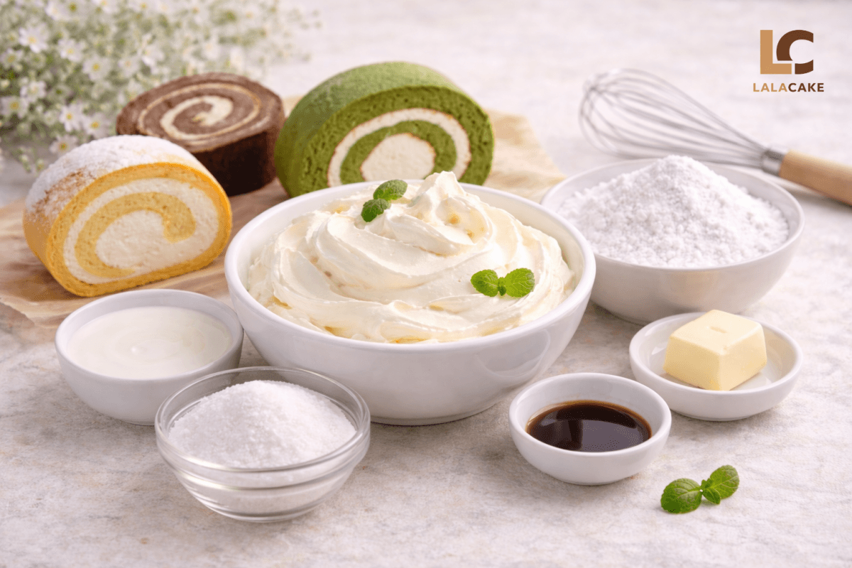 cách làm bánh su kem Lala Cake