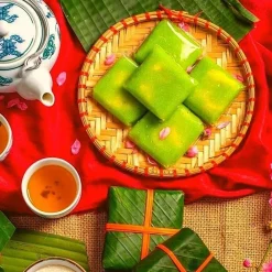 Bánh Cốm Nhân Đậu Xanh