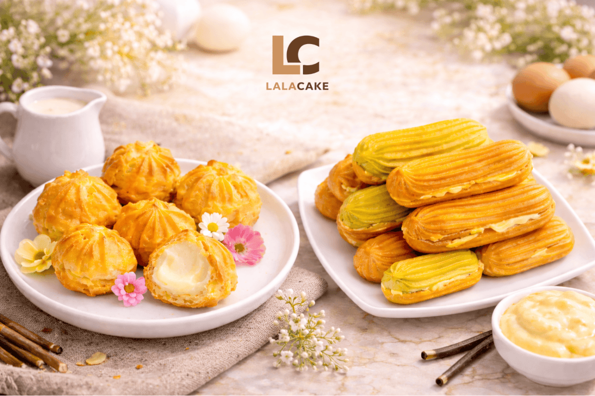 bánh su kem lala cake