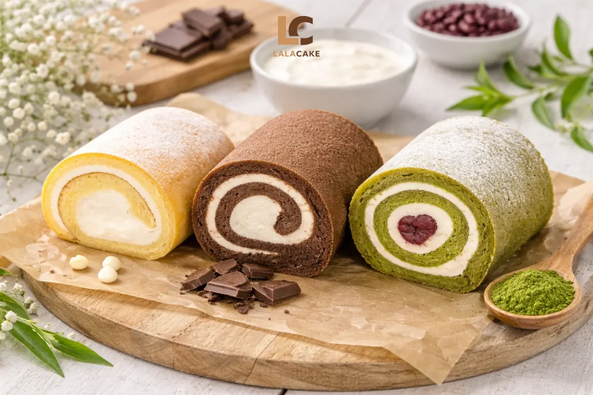 bánh bông lan cuốn