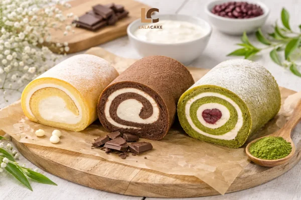 bánh bông lan cuốn