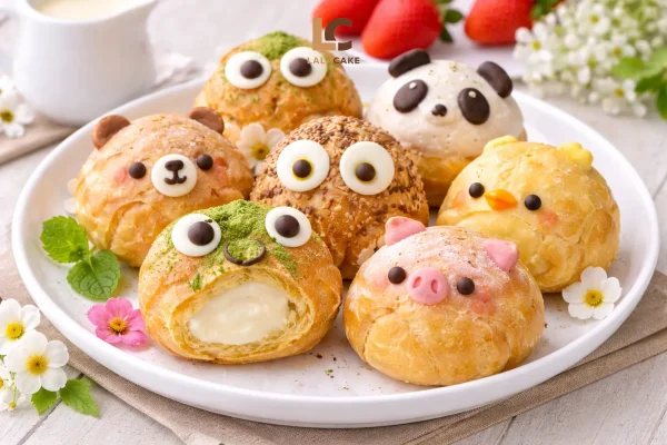 bánh su kem trang trí đặt làm theo yếu cầu tại Lala Cake