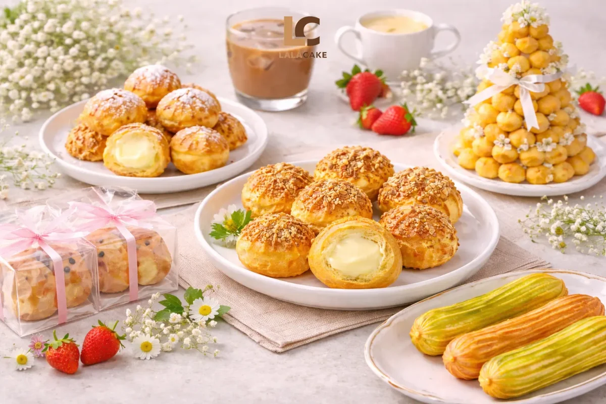 Bánh su kem tại Lala Cake