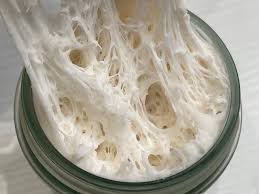 bột nở sau khi lên men